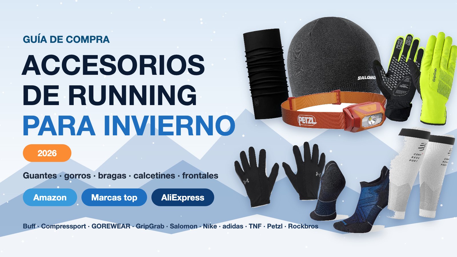 Accesorios de running para invierno: los mejores de 2026