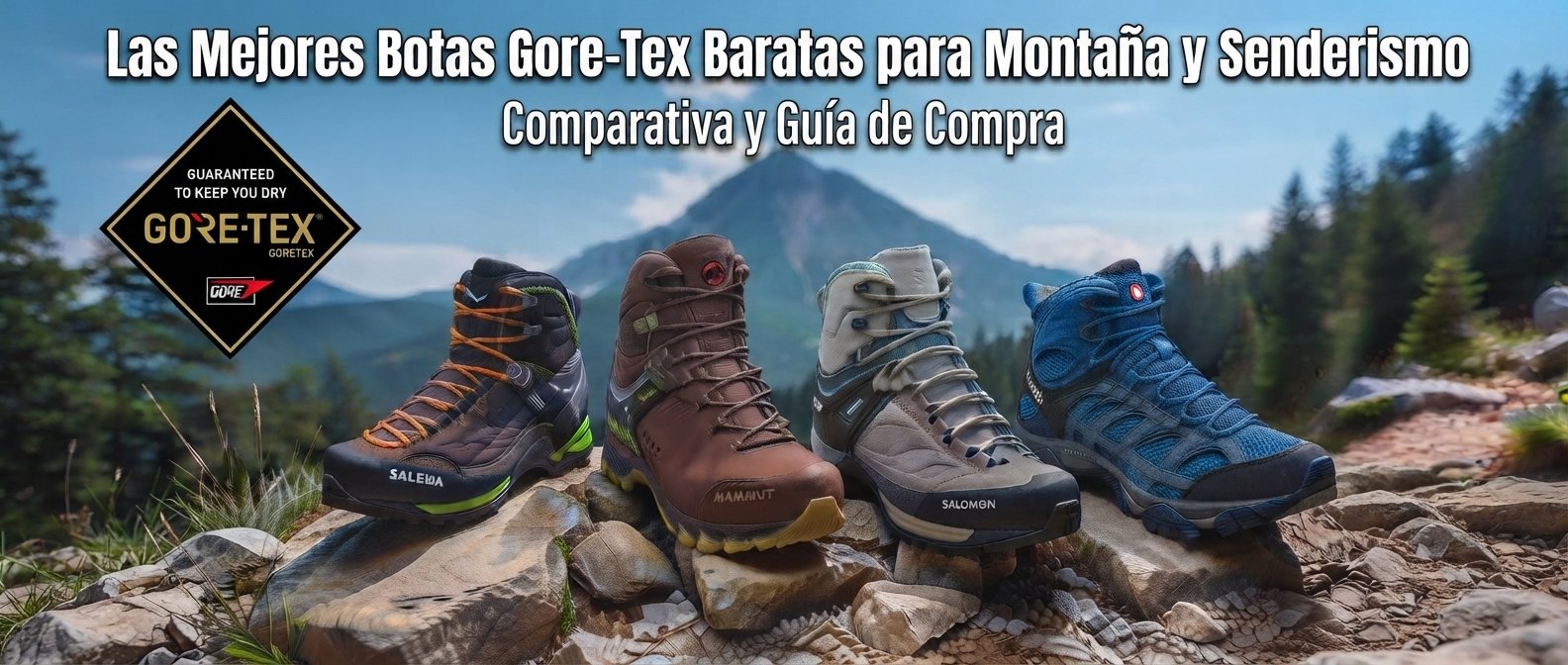 Las Mejores Botas Gore-Tex Baratas para Montaña y Senderismo