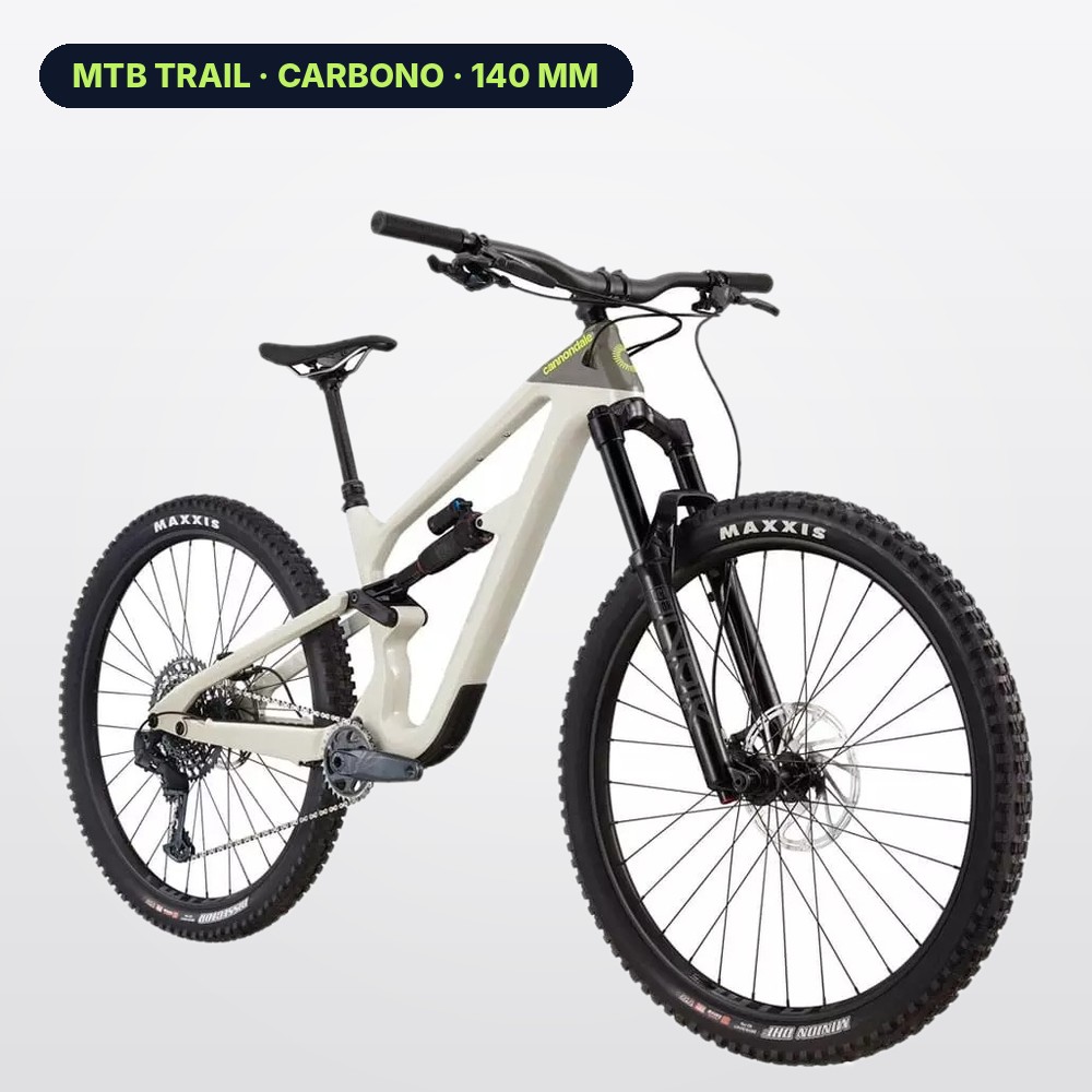 Cannondale Habit Carbon LT 1 — Bicicleta de Montaña Trail de Carbono al 50 %