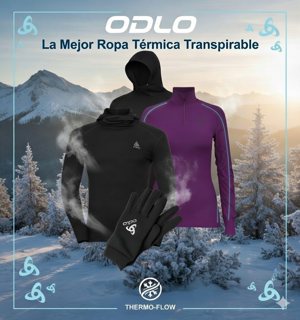 ODLO: La Mejor Ropa Térmica Transpirable para Montaña y Running